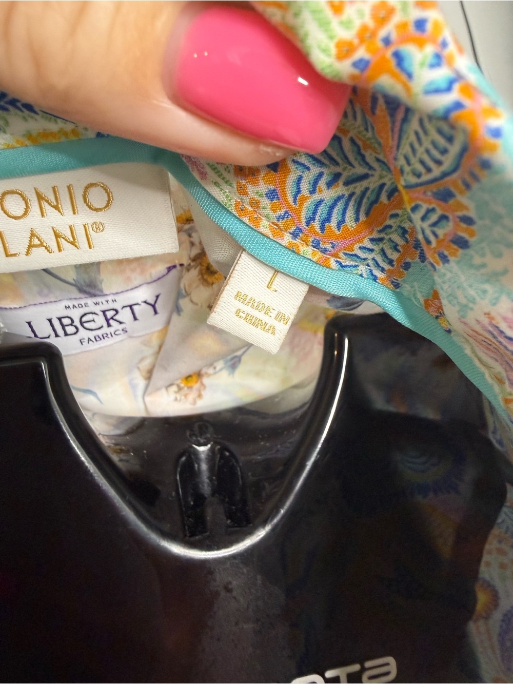Antonio Melani Liberty Fabrics Pajama Top - Picture 5 of 5
